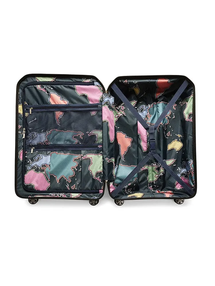 Ted Baker Flying Colours Medium  4 Wheel Trolley Case