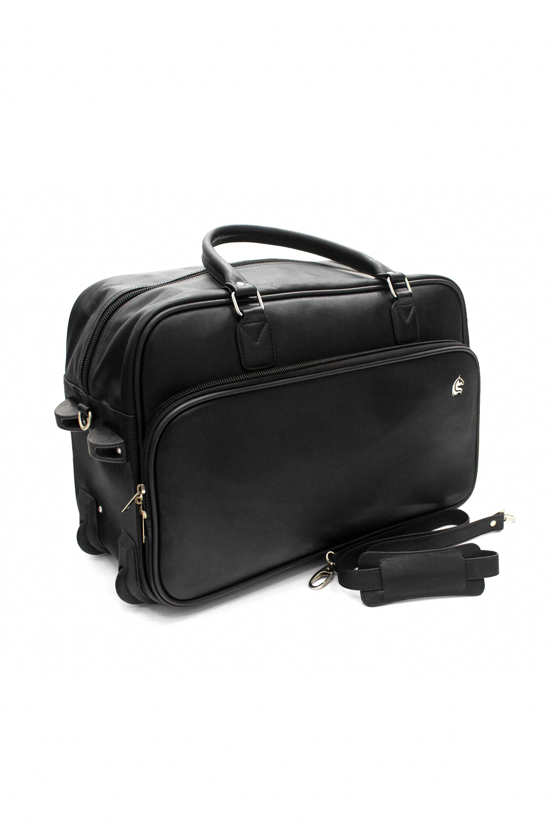 The Atlantic Trolley Duffel Bag // Black