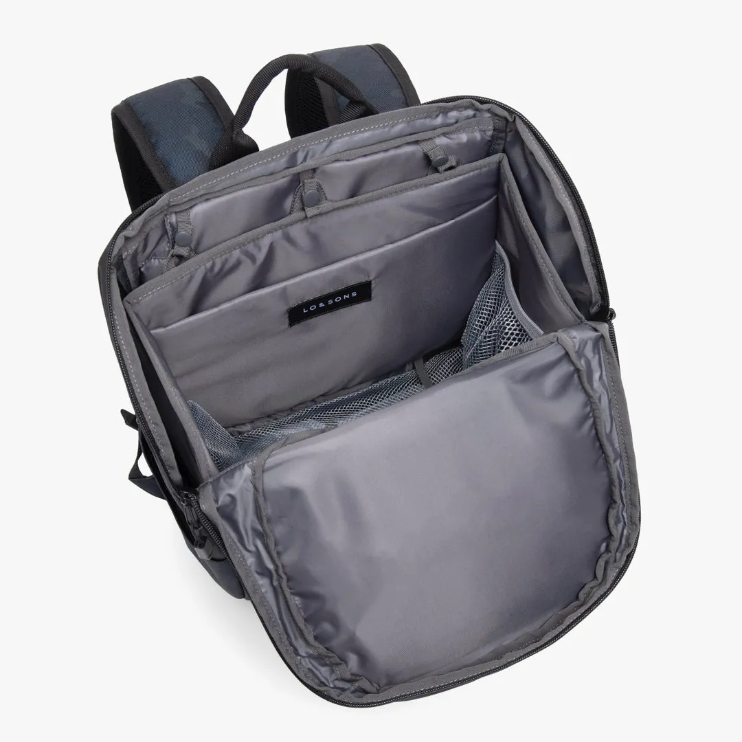 The Hakuba - 600D Recycled Poly - Navy Camo / Black / Grey