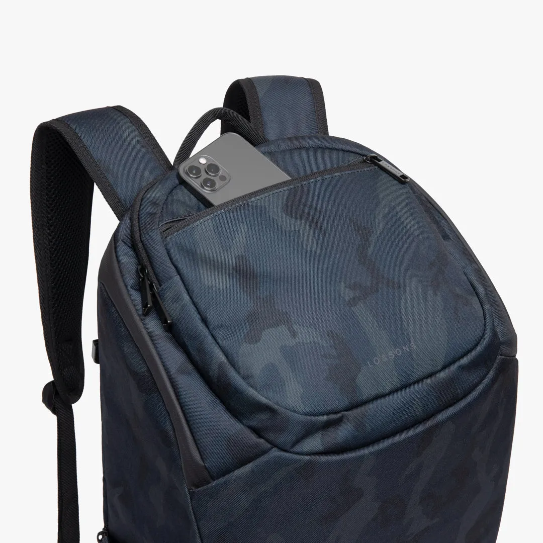The Hakuba - 600D Recycled Poly - Navy Camo / Black / Grey