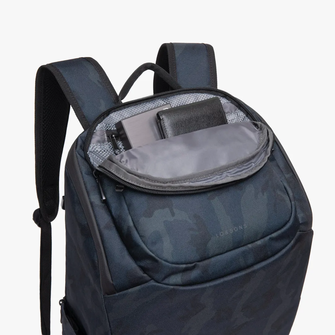 The Hakuba - 600D Recycled Poly - Navy Camo / Black / Grey
