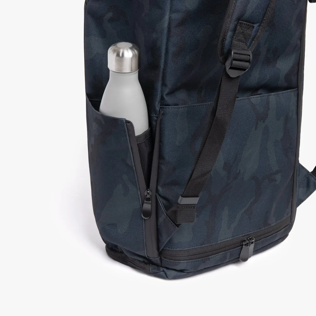 The Hakuba - 600D Recycled Poly - Navy Camo / Black / Grey