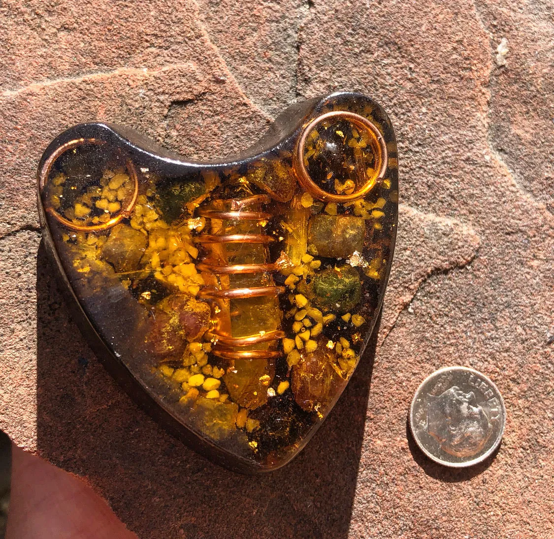 The “Heart of Gaia” (handheld)