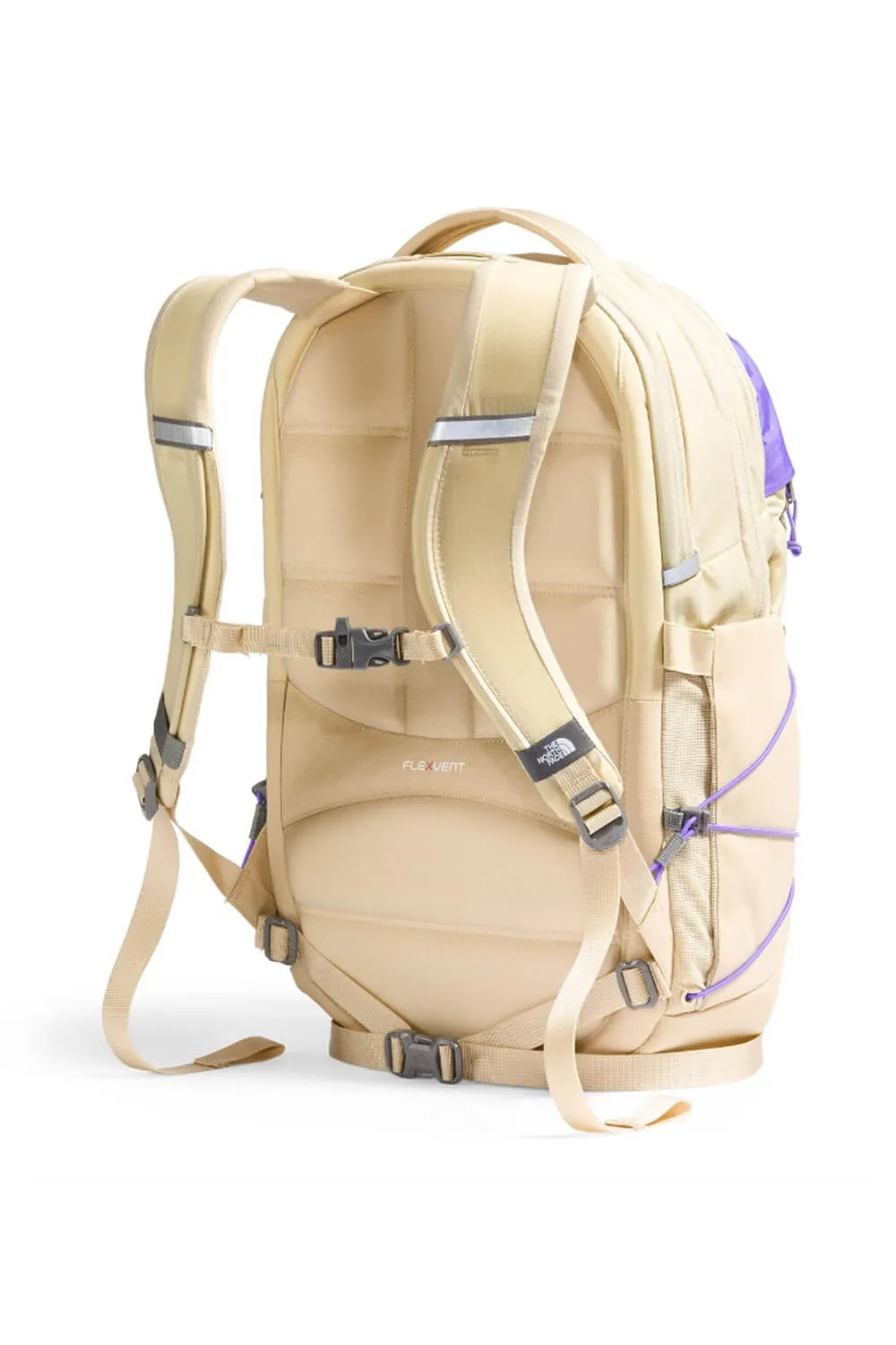 The North Face Borealis Backpack for Women in Gravel/Purple | NF0A52SI-YI8