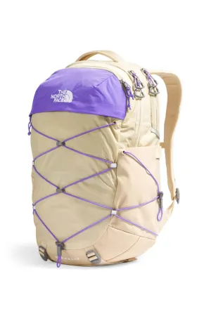 The North Face Borealis Backpack for Women in Gravel/Purple | NF0A52SI-YI8
