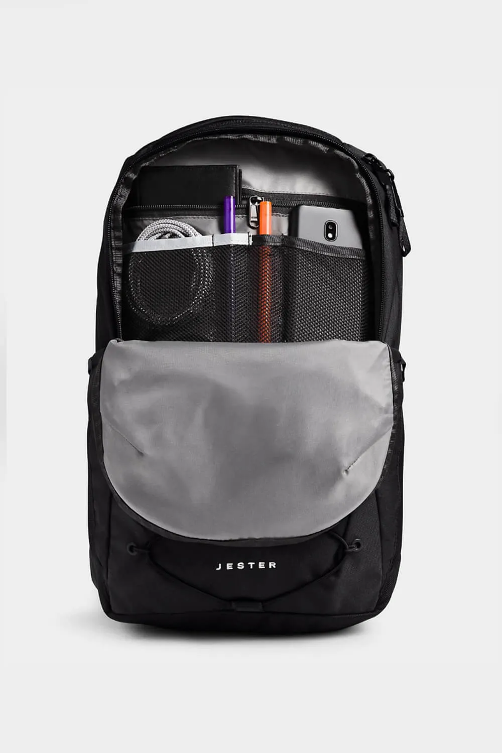 The North Face Jester Backpack for Women in Black | NF0A3VXG-4H0