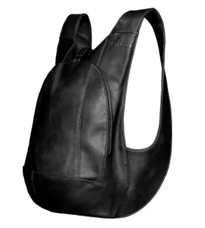 The Original Vegan Leather Backpack | Black