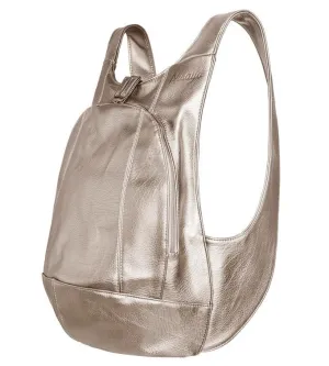 The Original Vegan Leather Backpack | Champagne