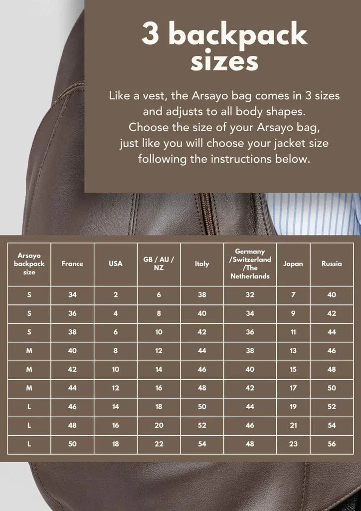 The Original Vegan Leather Backpack | Champagne