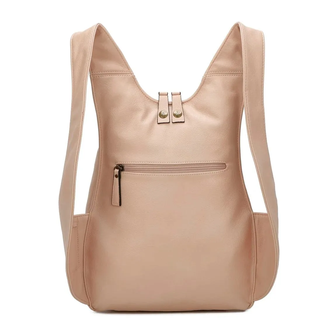 The Original Vegan Leather Backpack | Pastel Pink