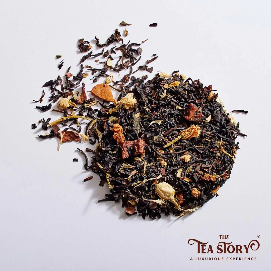 The Tea Story Jasmine Crème Brulée Tea Tube