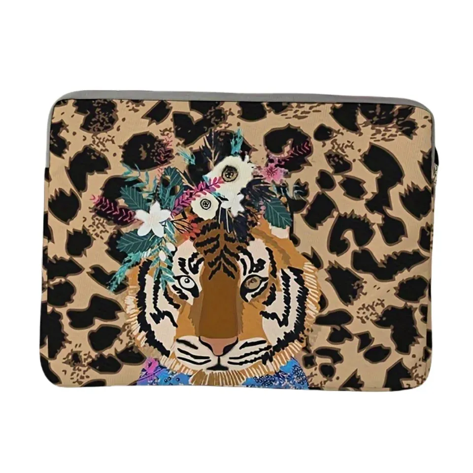 Tiger Patterned Laptop Bag suitable for 14 inch laptops
