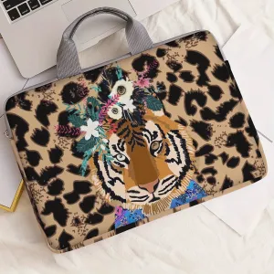 Tiger Patterned Laptop Bag suitable for 14 inch laptops