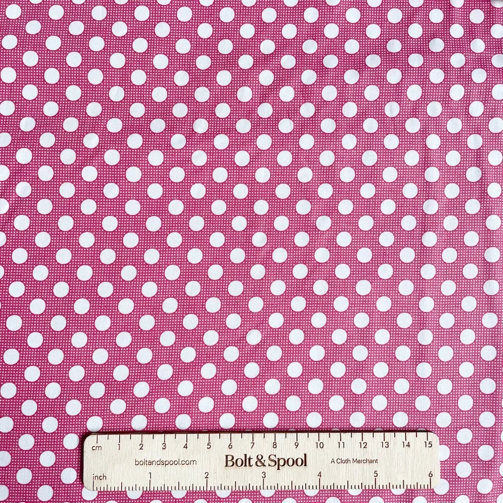 Tilda Fabrics : Medium Dots - Red