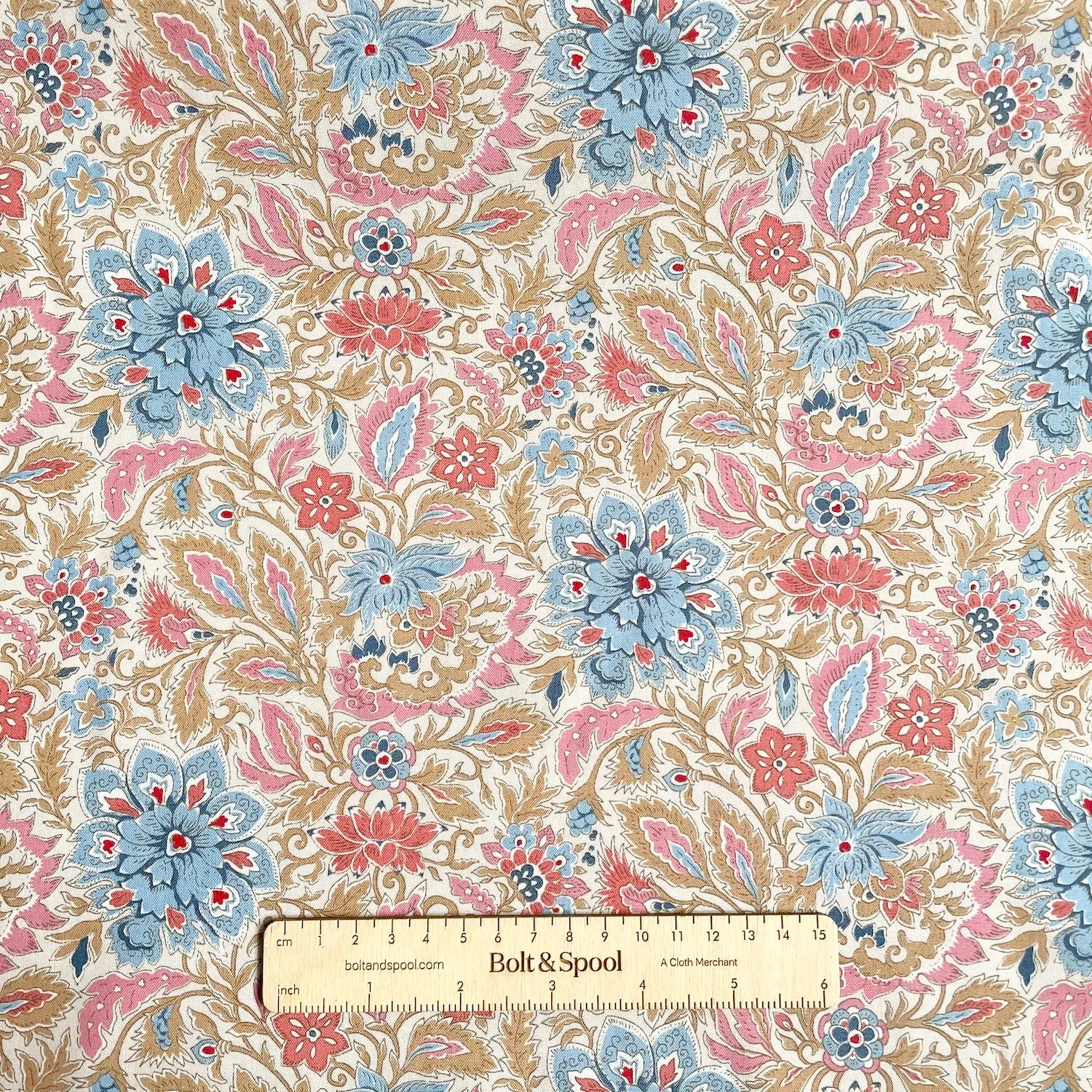 Tilda Fabrics : Windy Days - Skyler Camel
