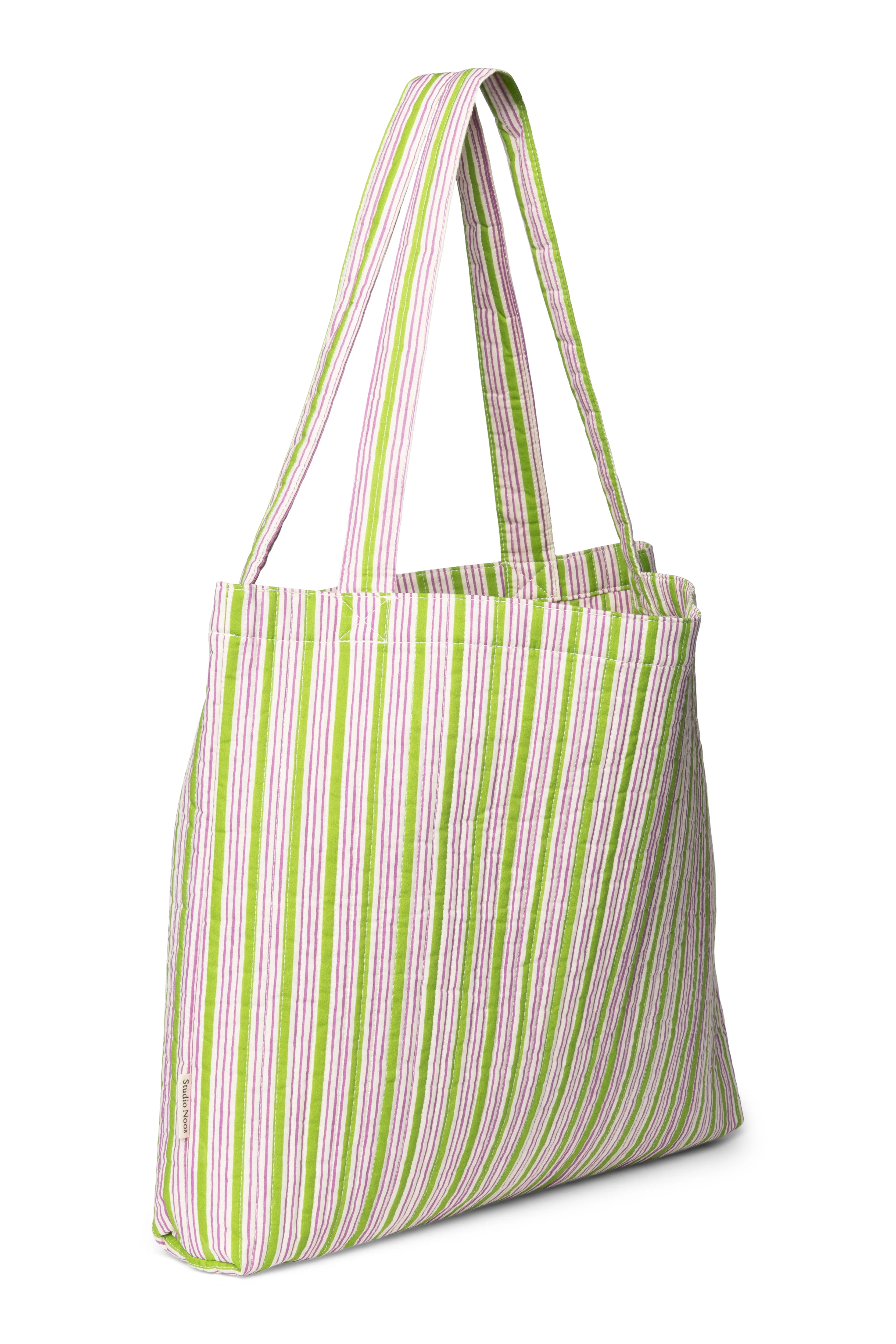 Titane Cotton Striped Mom Bag
