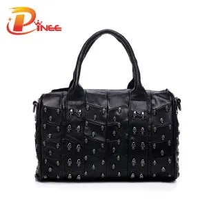 Top Fashion Genuine Leather Skull Bag