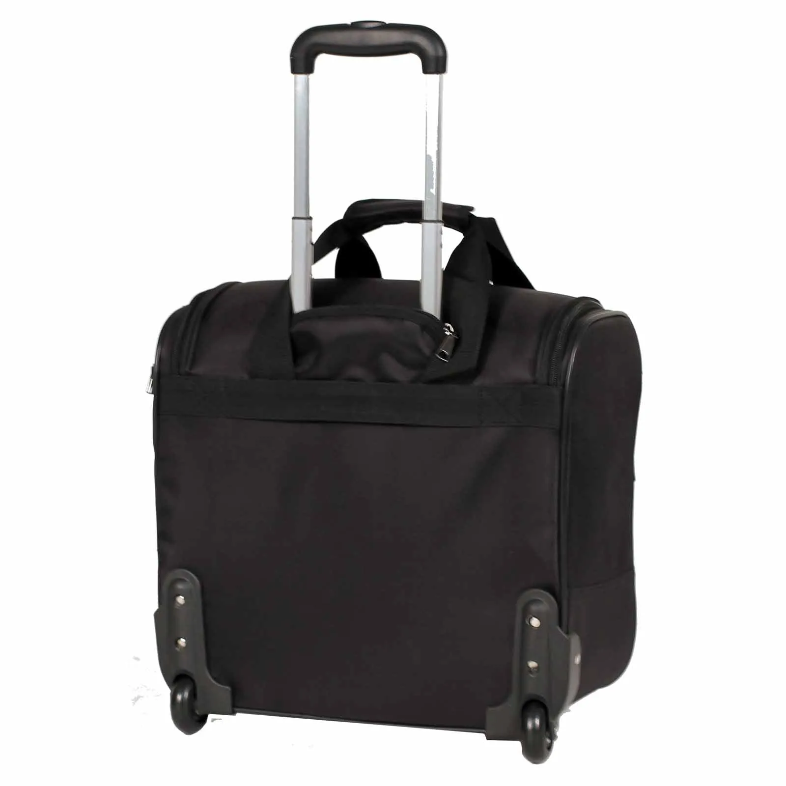 Tosca Business 15.4 Inch Laptop Rolling Tote Black