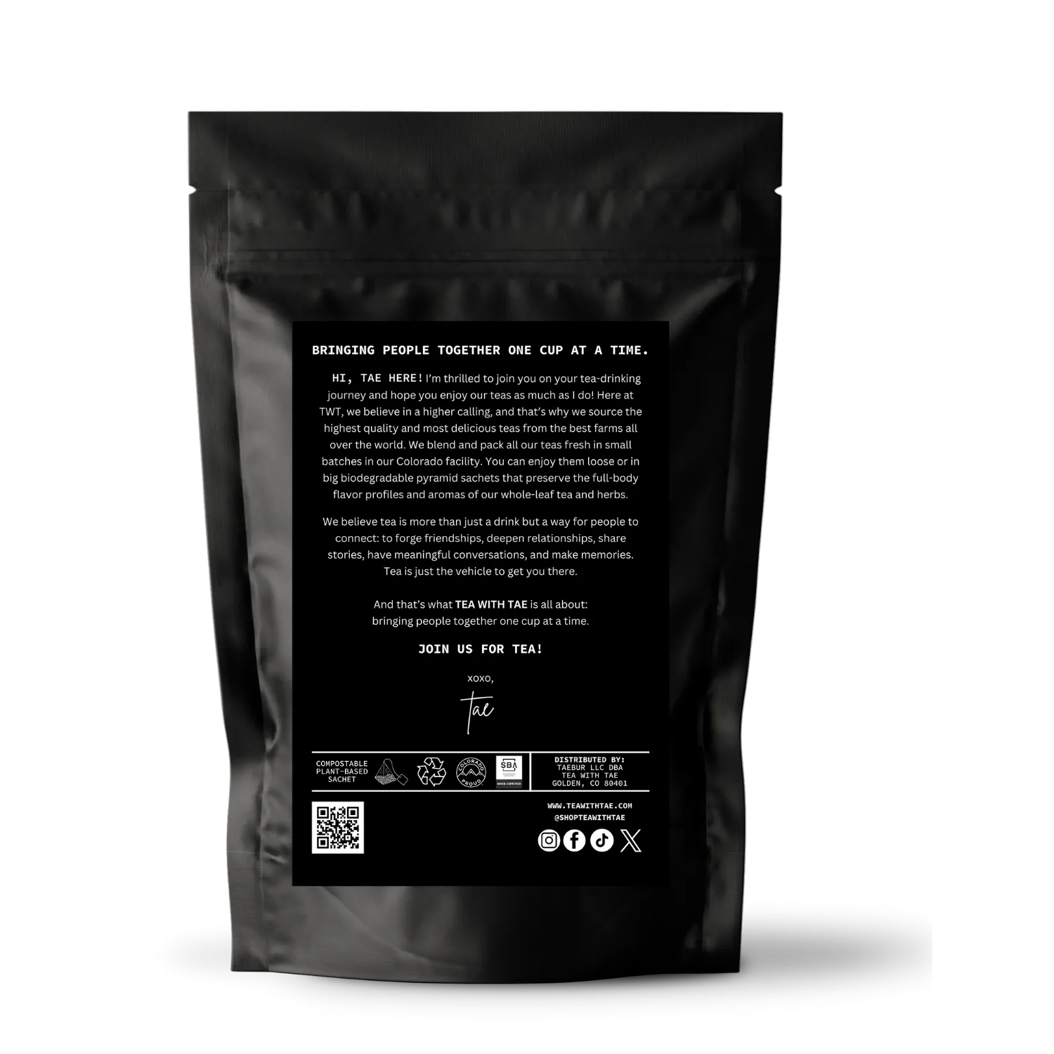 Traditional Iced Black Tea Pouch