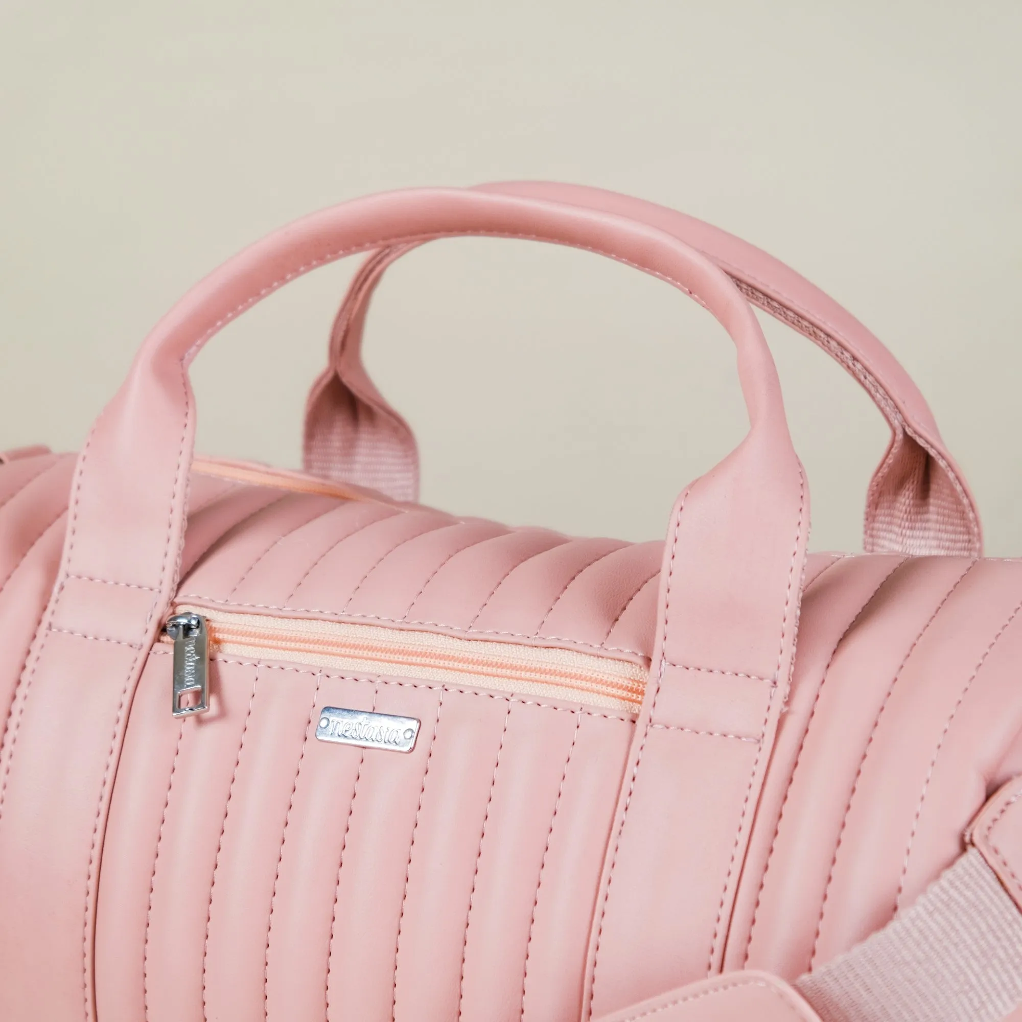 Travel Duffel Bag Pink Small 14x7 Inch