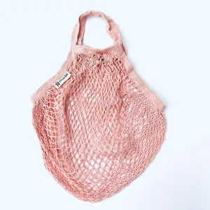 Turtle Bags Short Handled String Bag - Blush