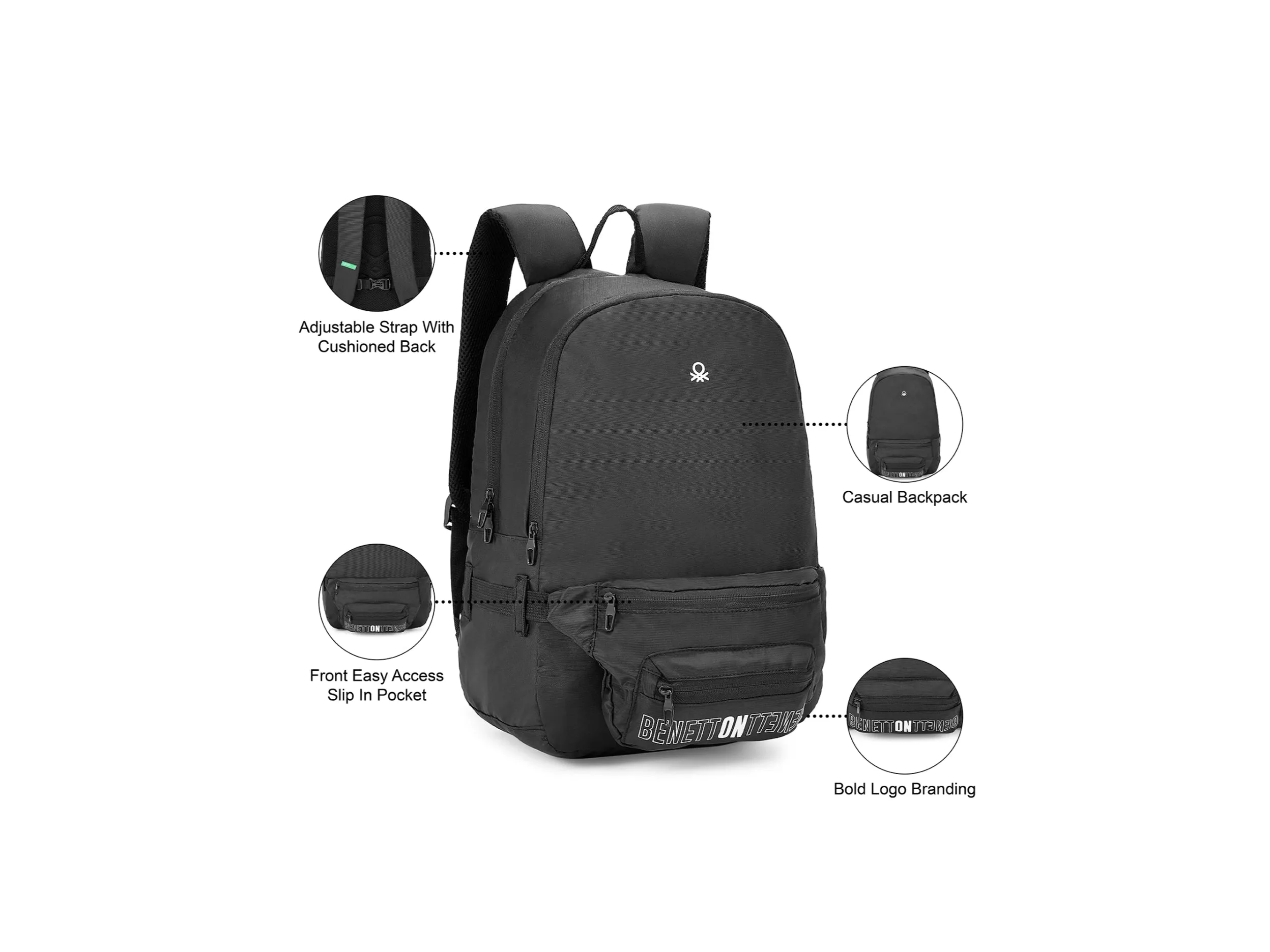 UCB OLIVINE LAPTOP BACKPACK
