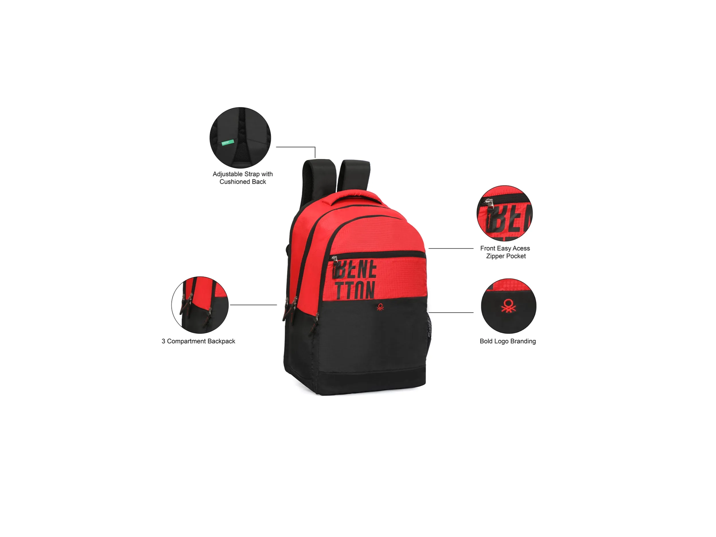 UCB PROVENCE NON LAPTOP BACKPACK