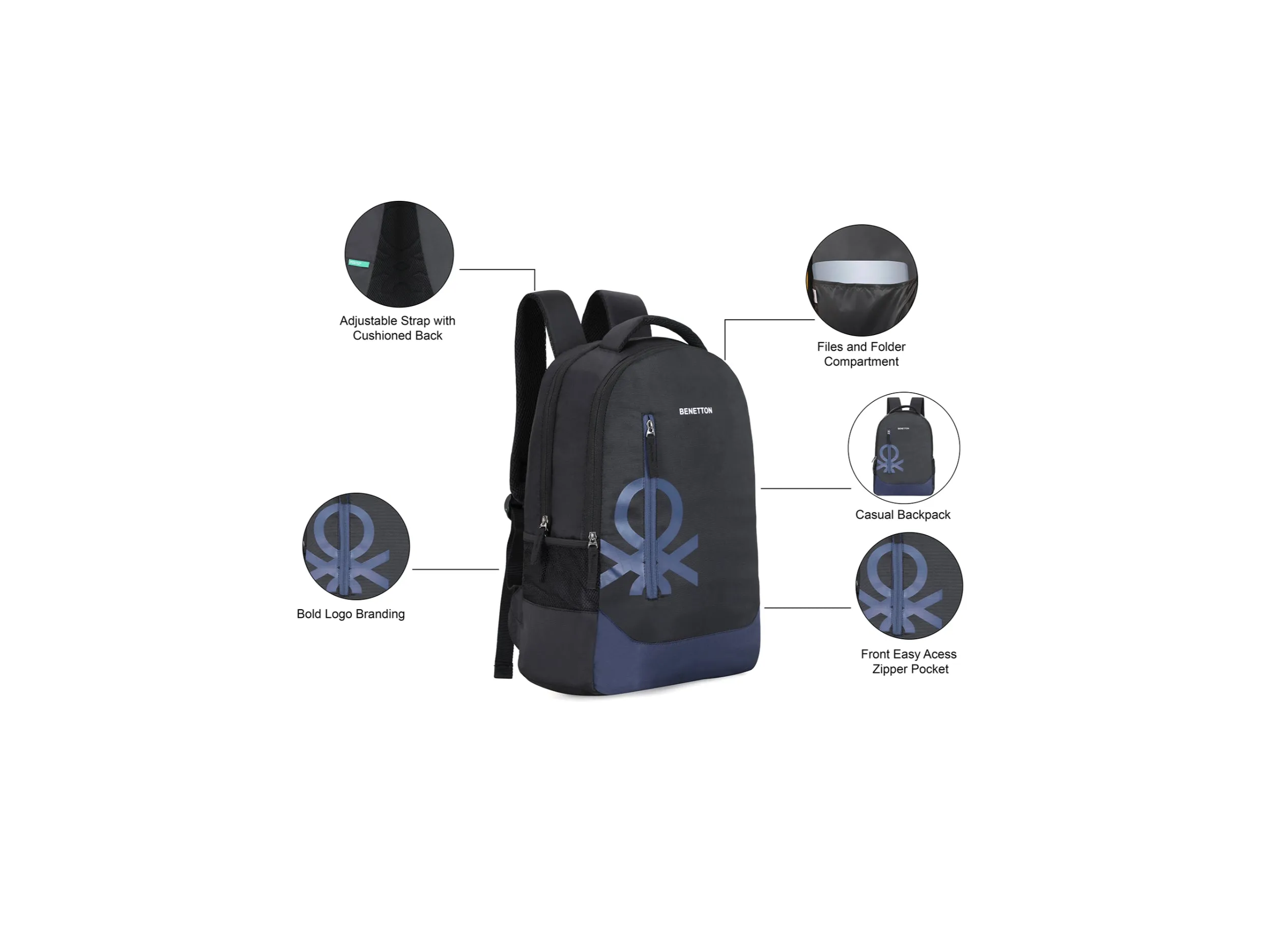 UCB SABLE NON LAPTOP BACKPACK