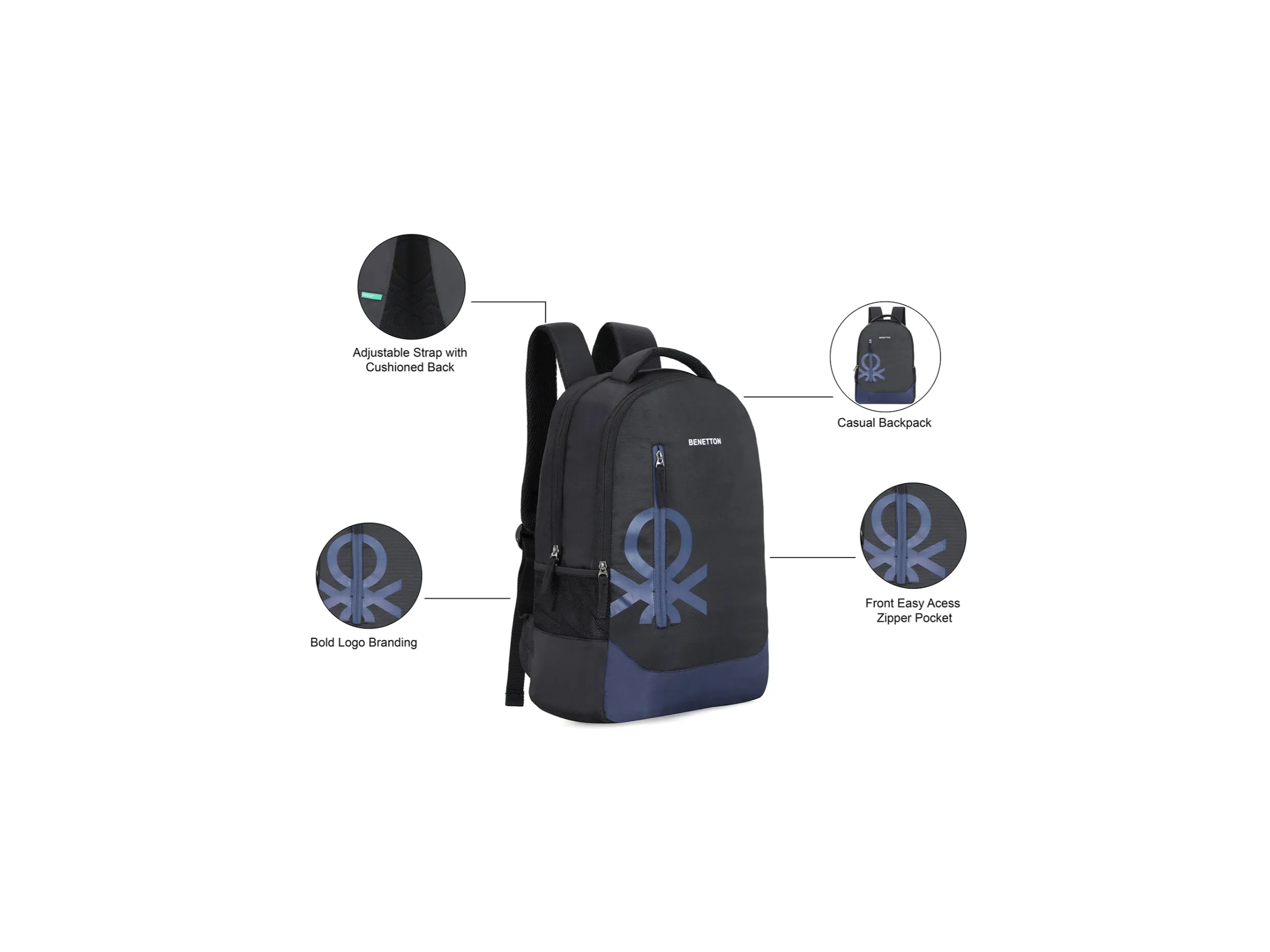 UCB SABLE NON LAPTOP BACKPACK