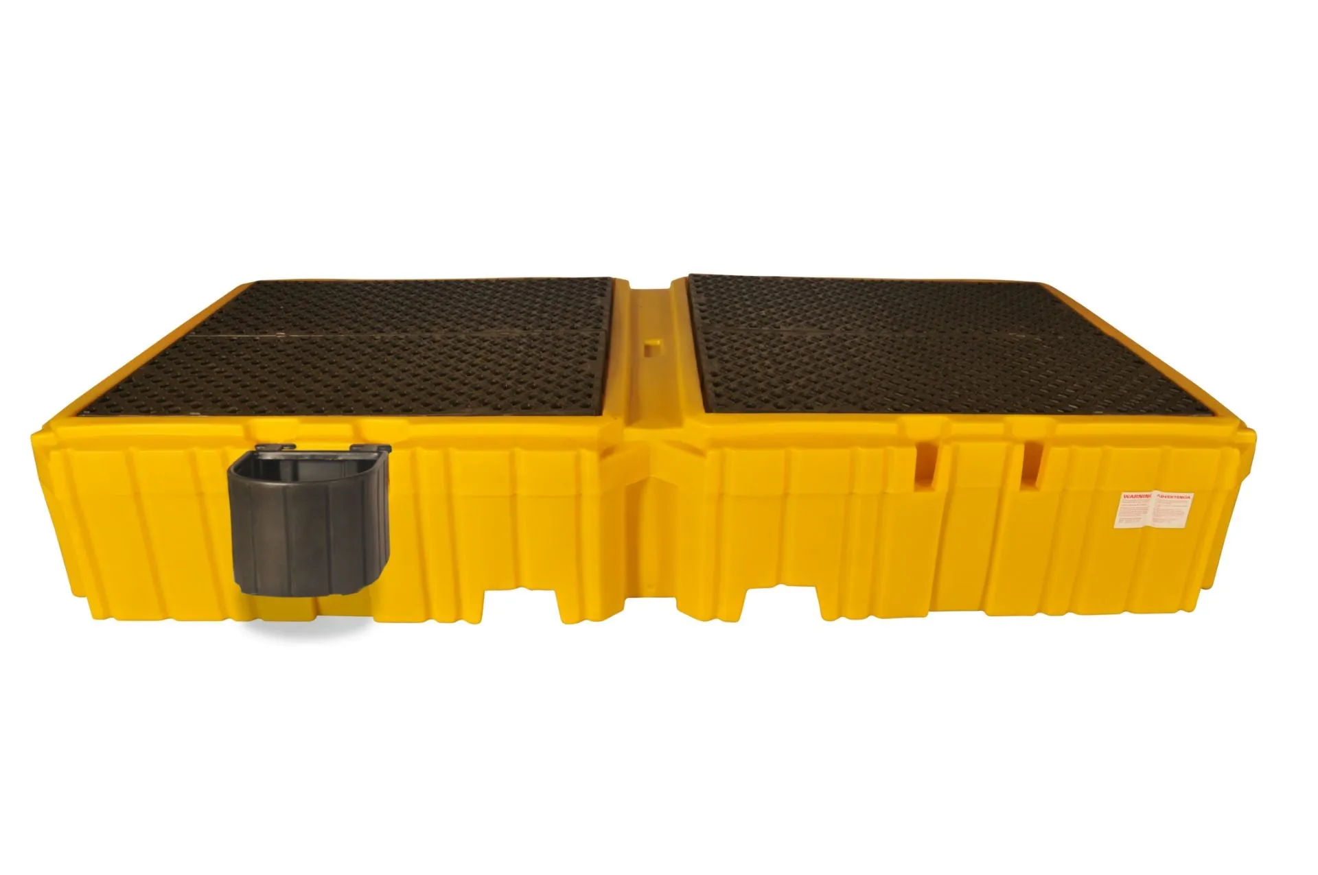 Ultra - IBC Spill Pallet Twin 1 Left Side Bucket Shelf No Drain