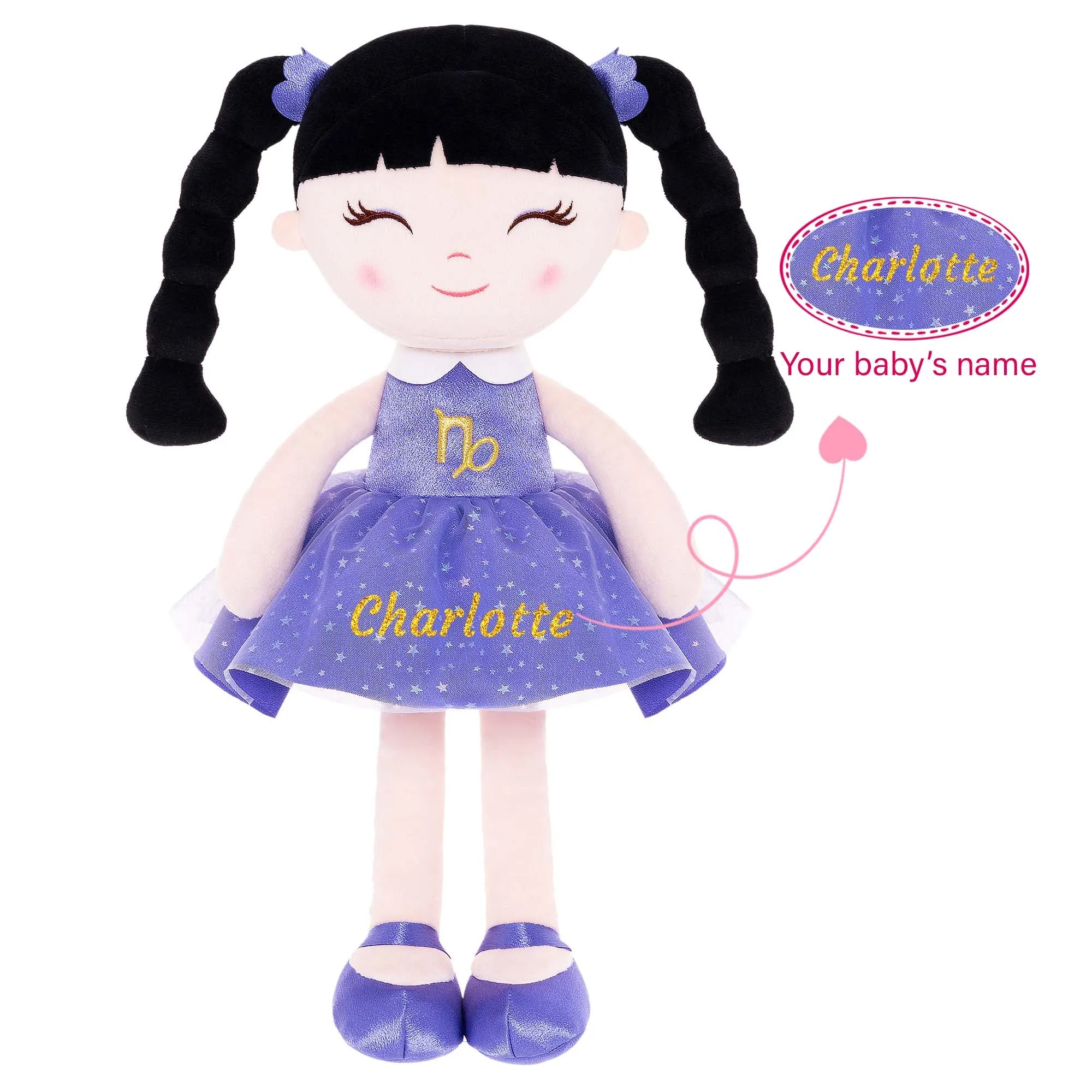 (US Only) Arteeksdoll 17-inch Constellation Zodiac Dolls Series - Capricorn