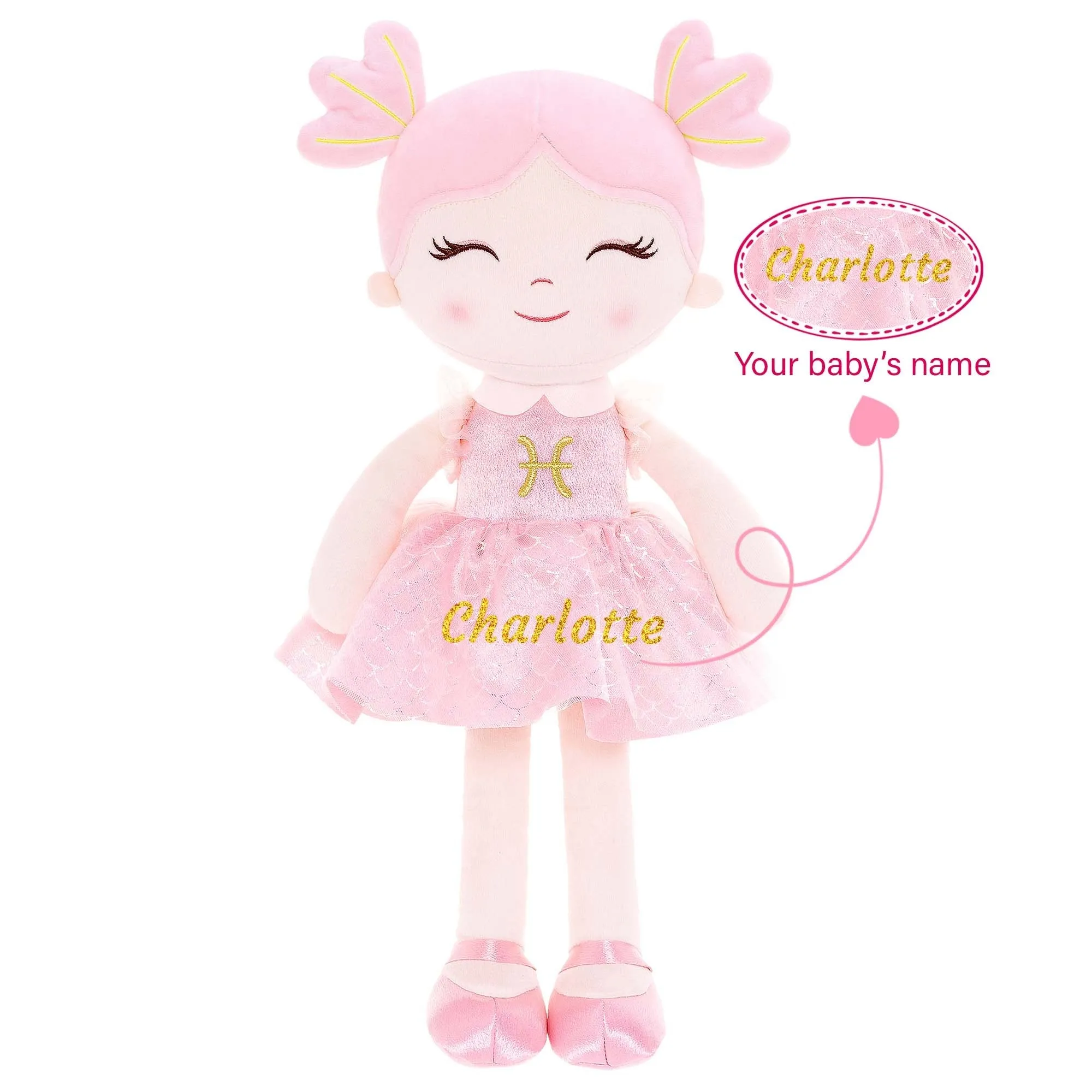 (US Only) Arteeksdoll 17-inch Constellation Zodiac Dolls Series - Pisces