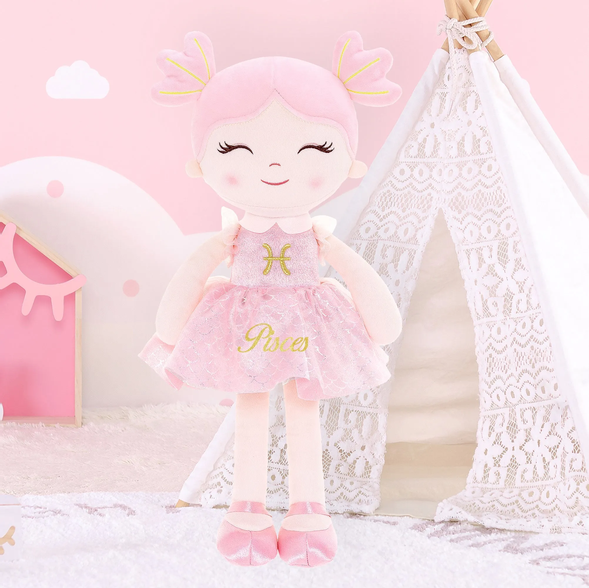 (US Only) Arteeksdoll 17-inch Constellation Zodiac Dolls Series - Pisces