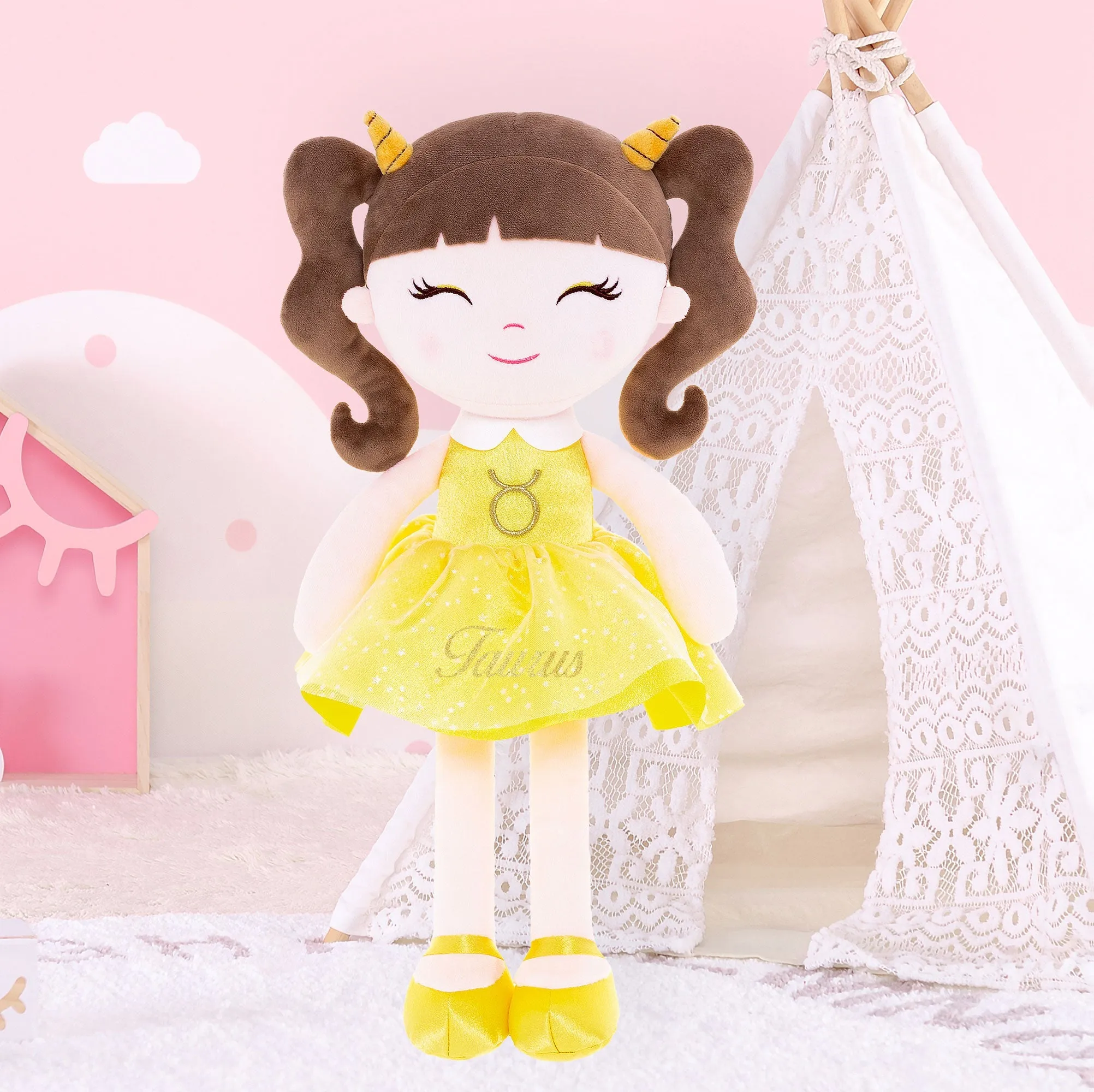 (US Only) Arteeksdoll 17-inch Constellation Zodiac Dolls Series - Taurus