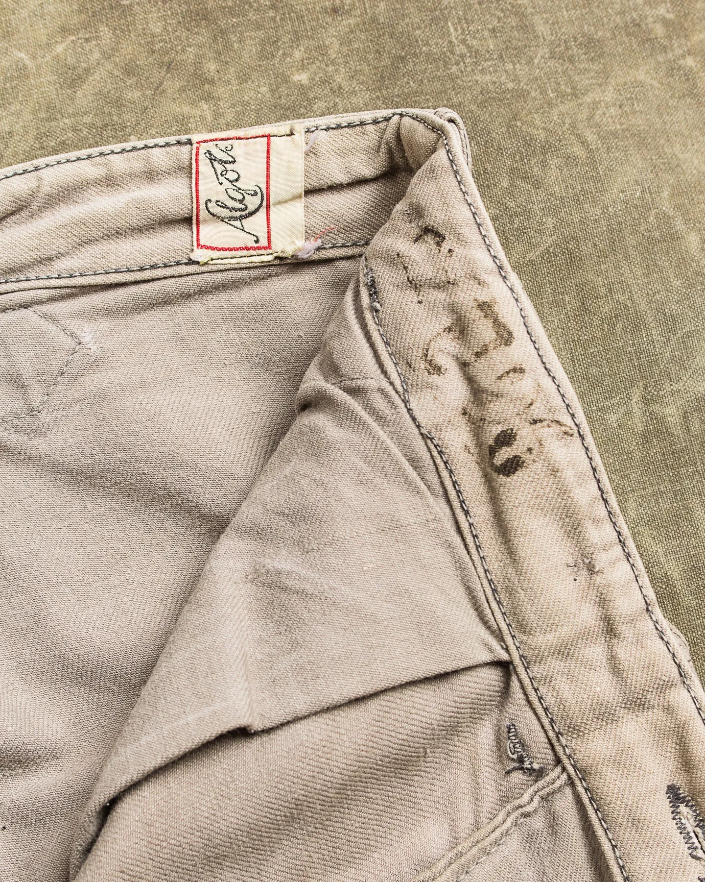 Vintage 1940s Swedish Army Pants "Grötbyxor" No. 10