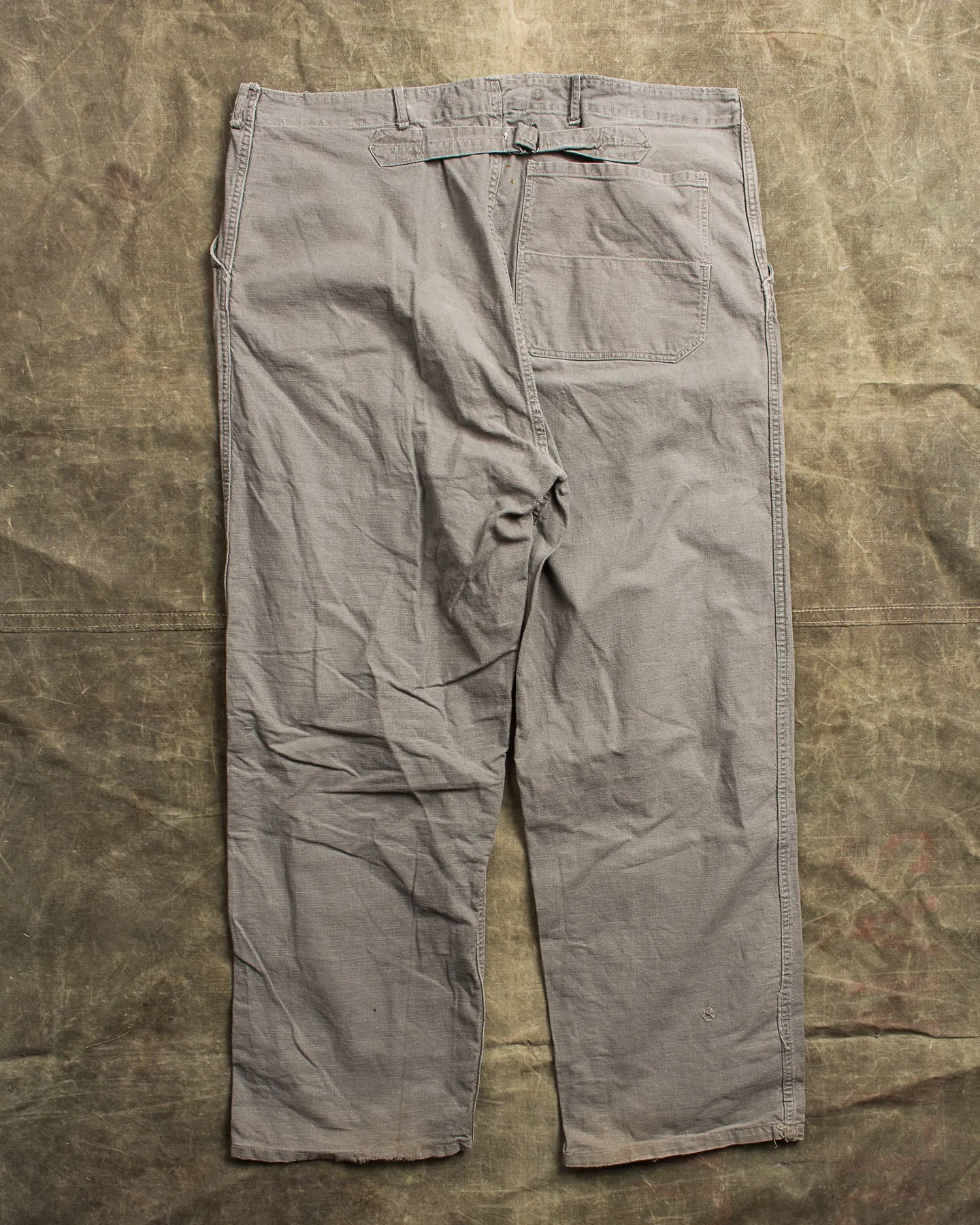 Vintage 1950s Swedish Army Pants "Grötbyxor" No. 9