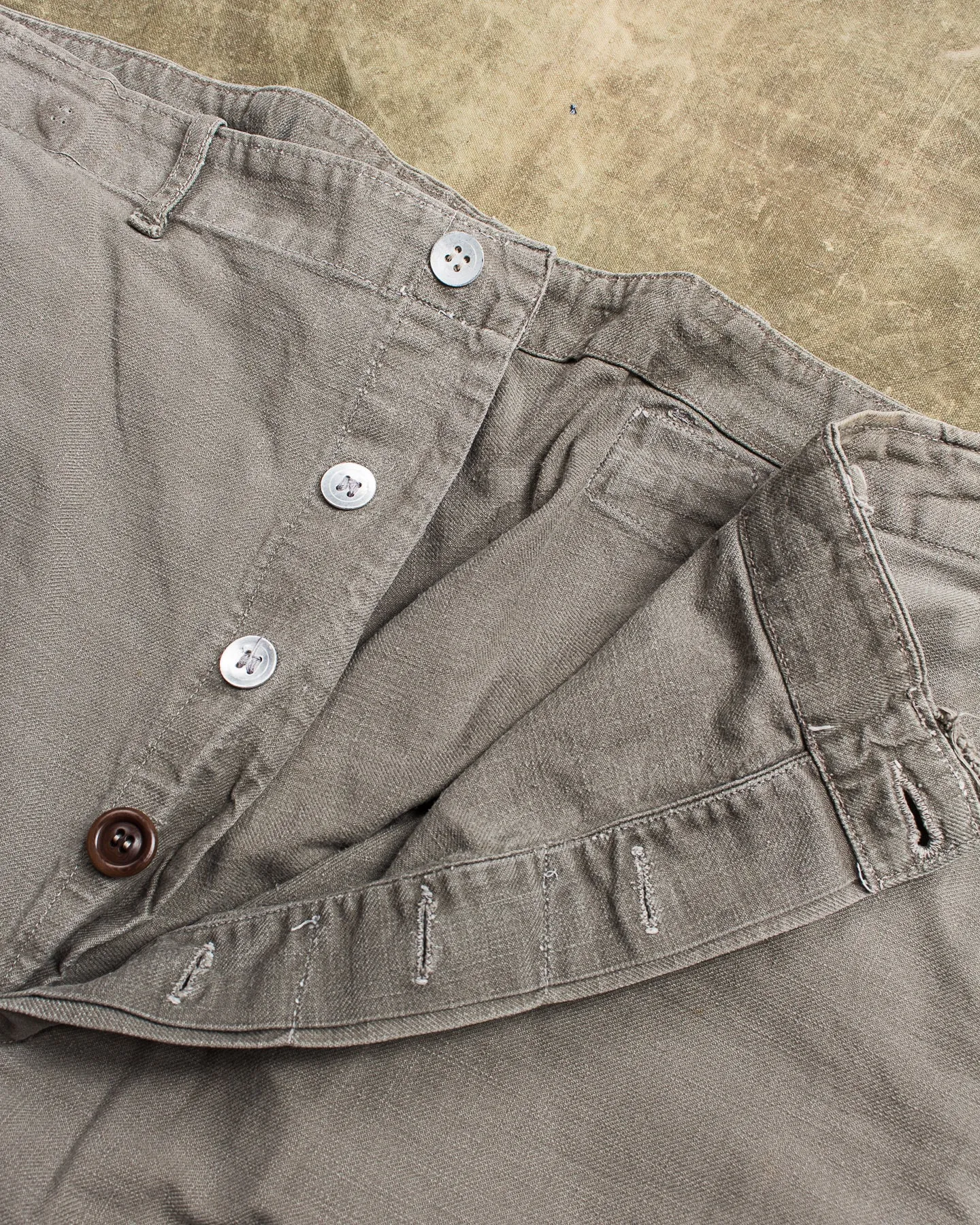 Vintage 1950s Swedish Army Pants "Grötbyxor" No. 9