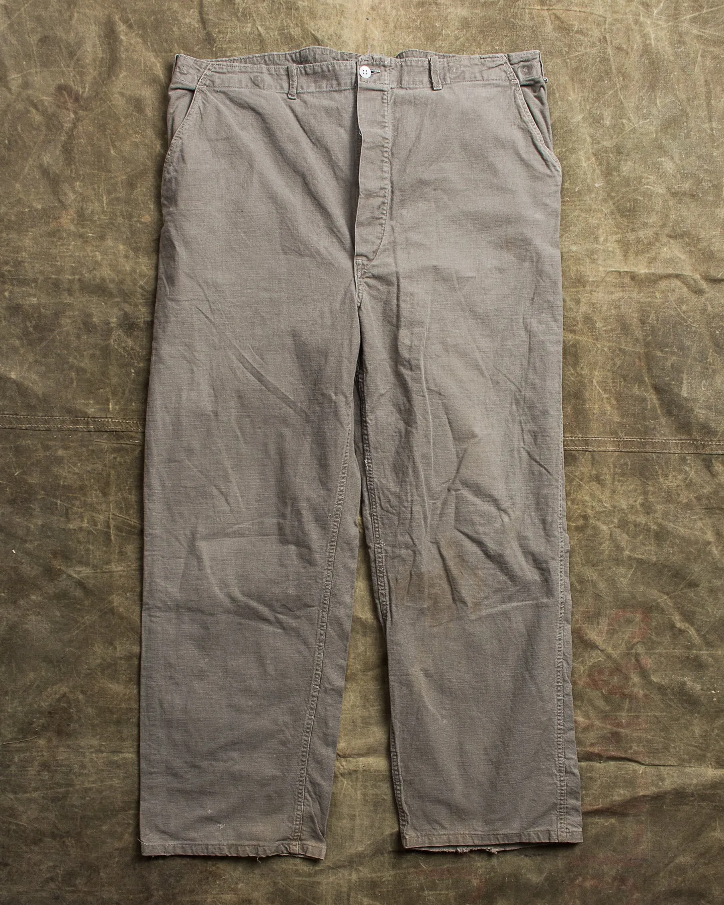 Vintage 1950s Swedish Army Pants "Grötbyxor" No. 9