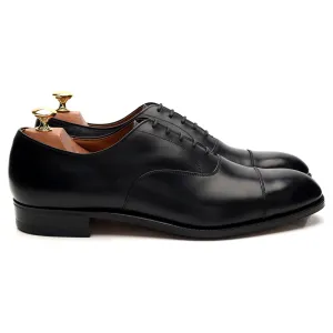 Vintage 'Consul' Black Leather Oxford UK 9.5 D