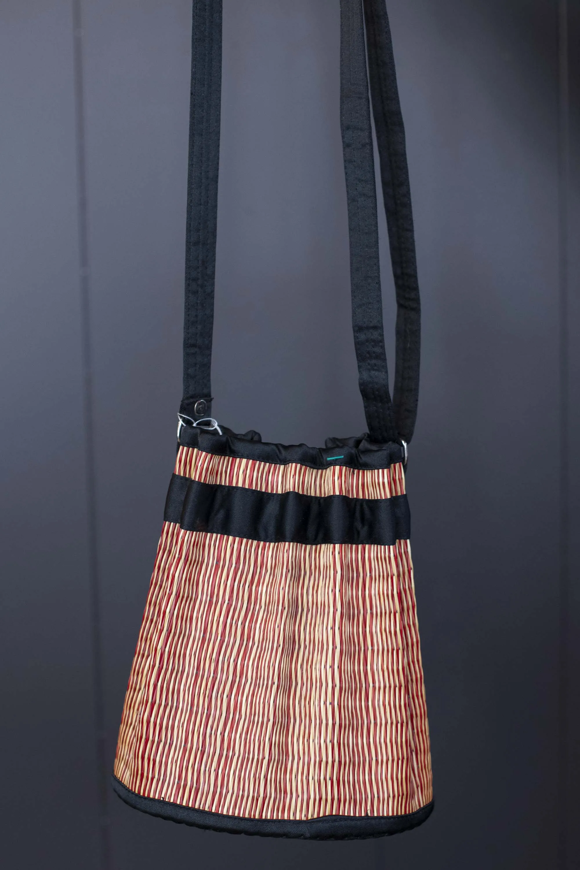 Vintage Drawstring Bucket Bag