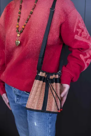 Vintage Drawstring Bucket Bag