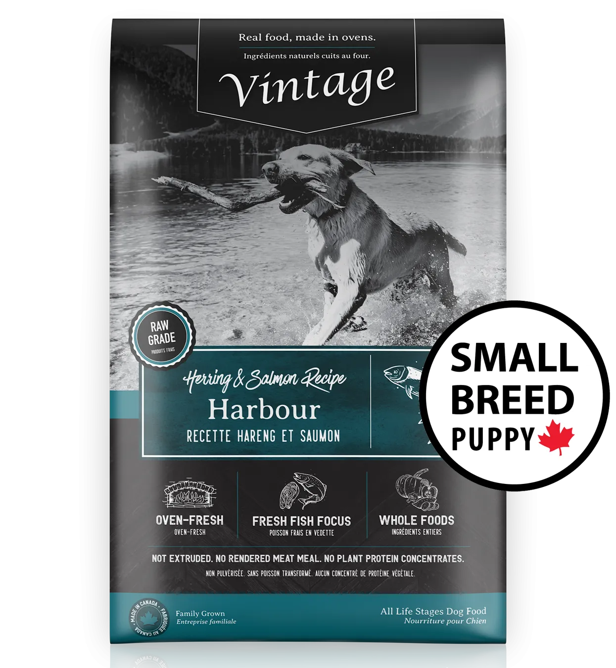 Vintage Oven Fresh Harbour Salmon & Herring Small Breed Puppy Dog Food