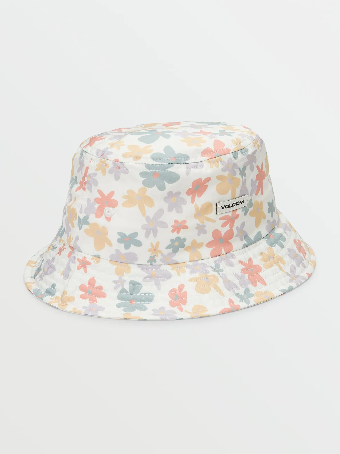 Volcom Girls Little Groovy Bucket Hat - Star White