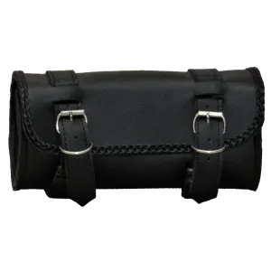 VS114H Vance Leather 2 Strap Braided Tool Bag with Quick Releases