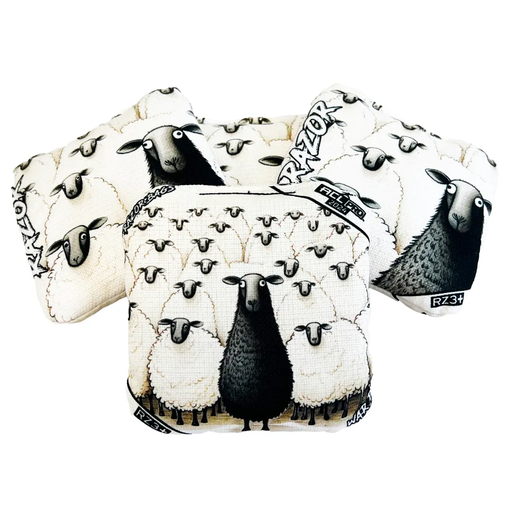 War Pig | Black Sheep | ACL PRO Razor Cornhole Bags