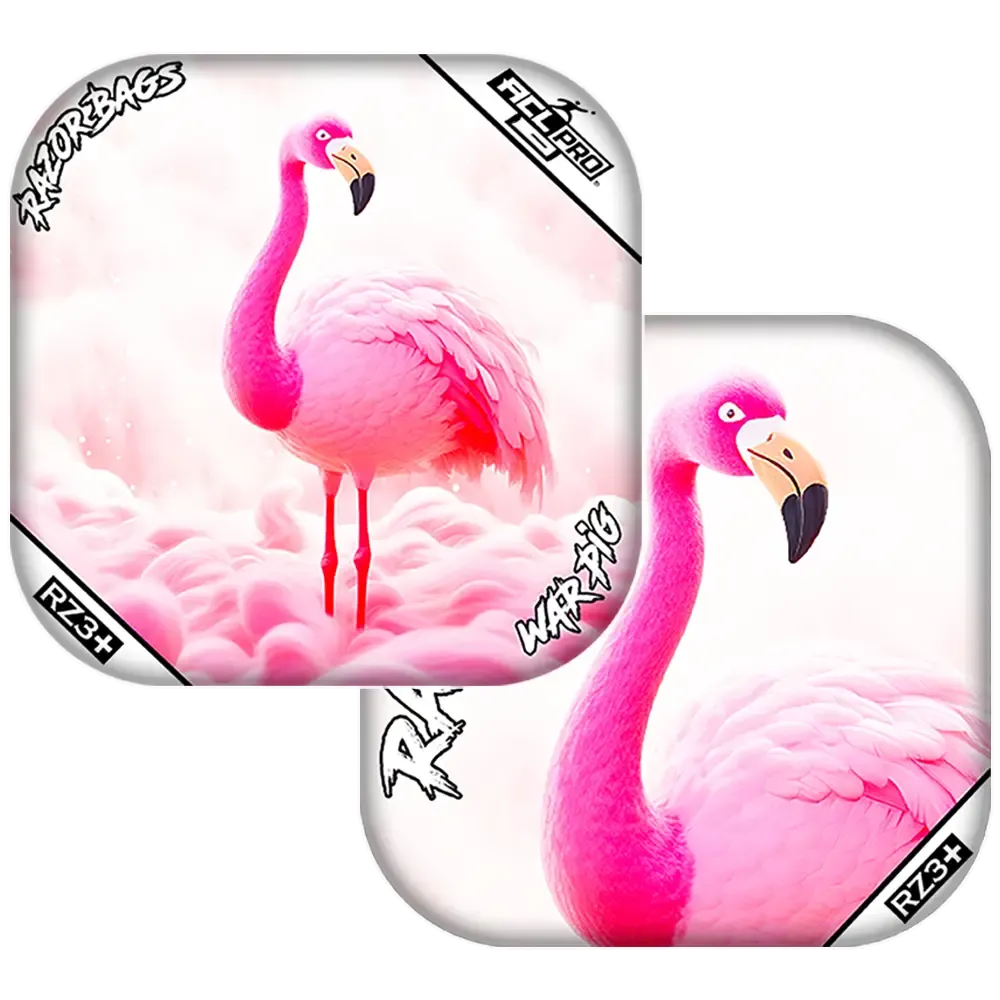 War Pig | Flamingo | ACL PRO Razor Cornhole Bags
