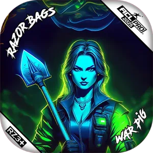 War Pig | Grave Digger | ACL PRO Razor Cornhole Bags