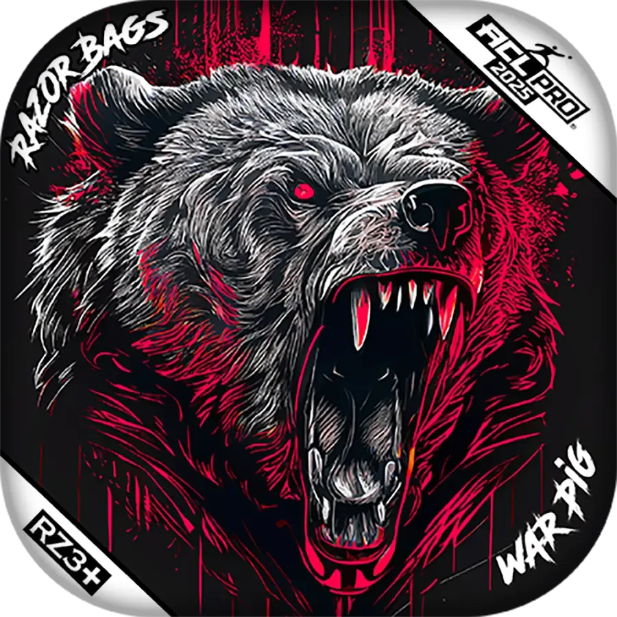War Pig | Grizzly Black Series | ACL PRO Razor Cornhole Bags