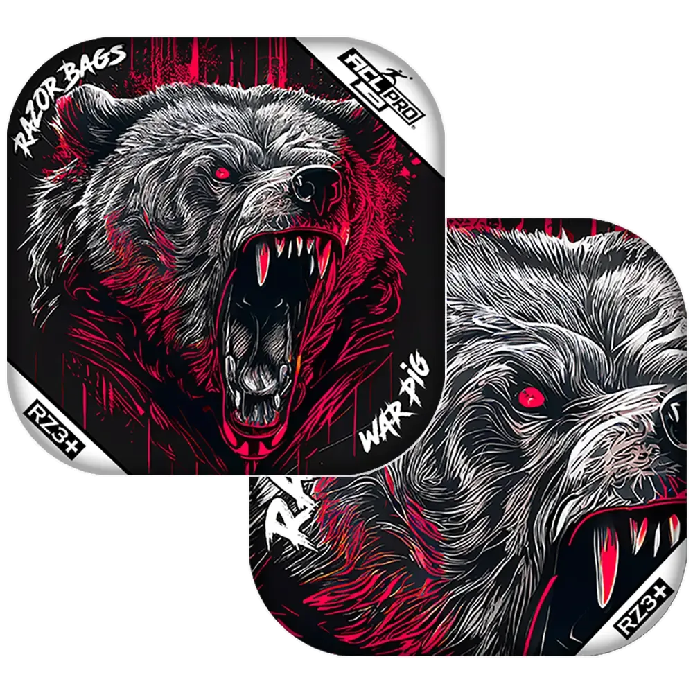 War Pig | Grizzly Black Series | ACL PRO Razor Cornhole Bags