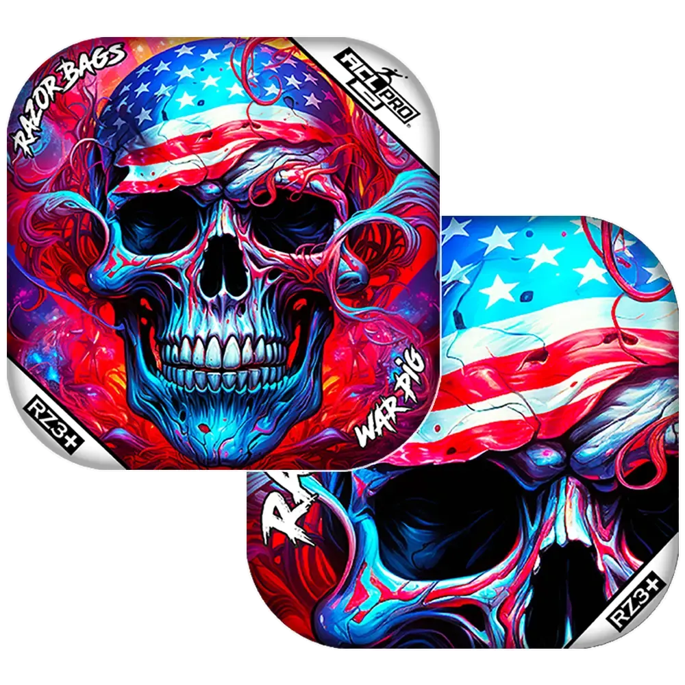 War Pig | Skull Merica | ACL PRO Razor Cornhole Bags
